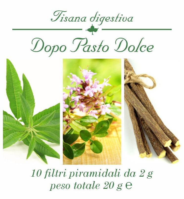TISANA DOPO PASTO DOLCE