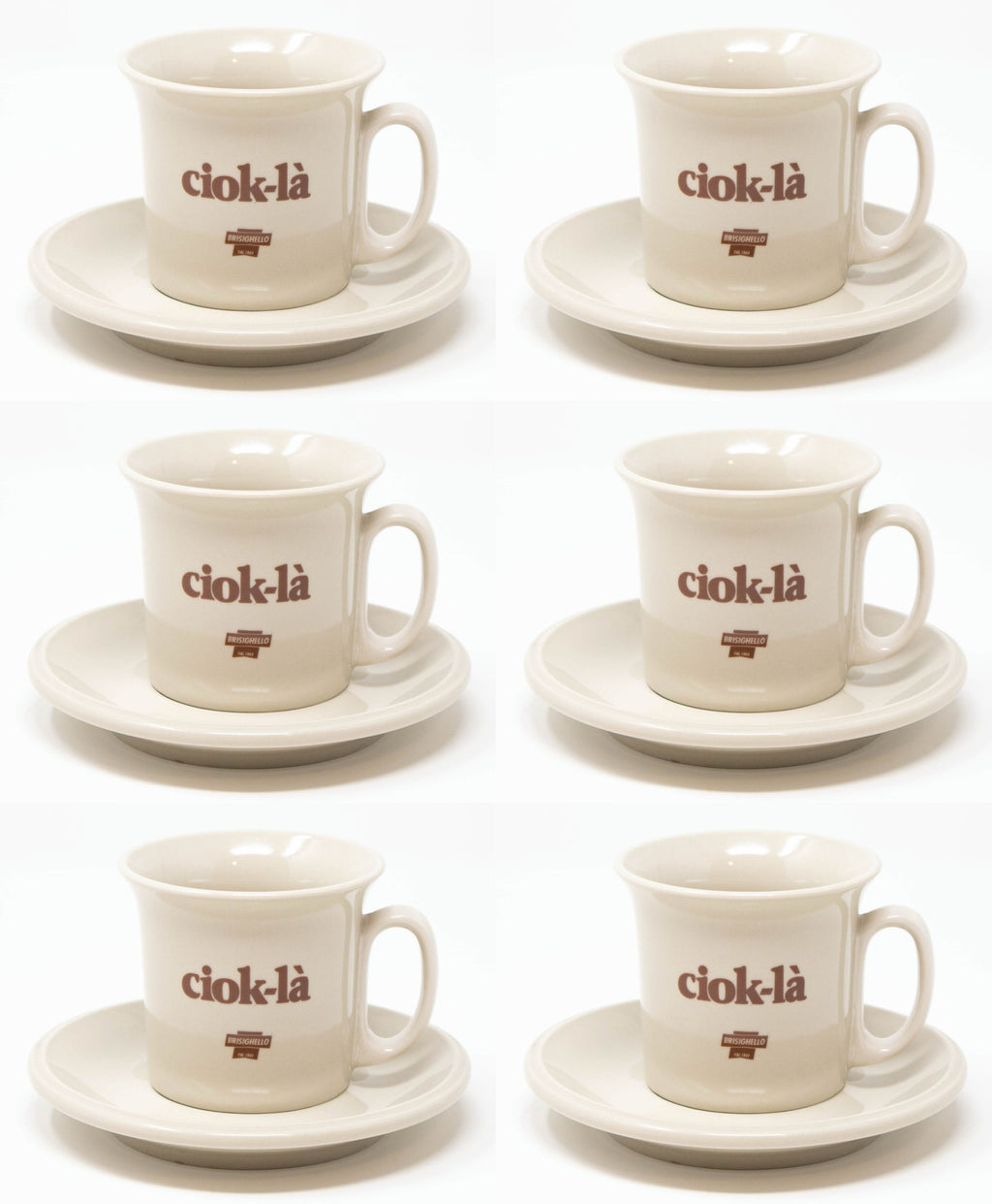 SET 6 TAZZE CIOK-LÀ