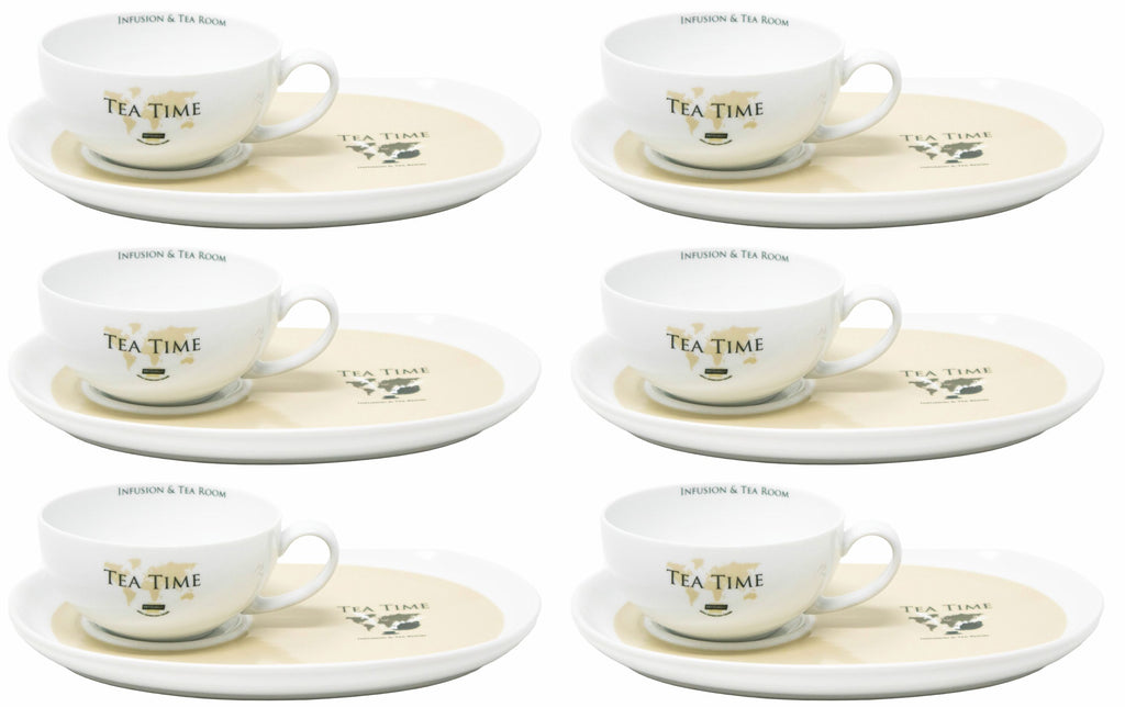 SET 6 TEA TIME BLANC