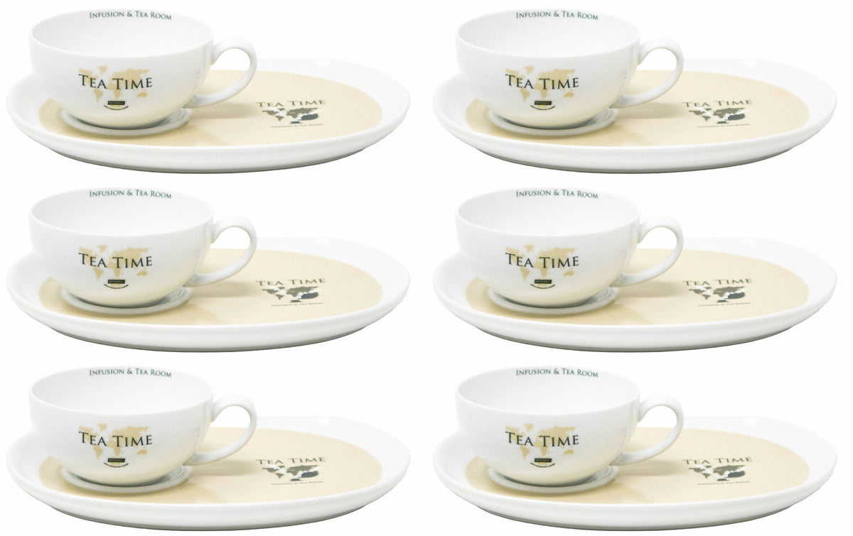 SET 6 TEA TIME BLANC