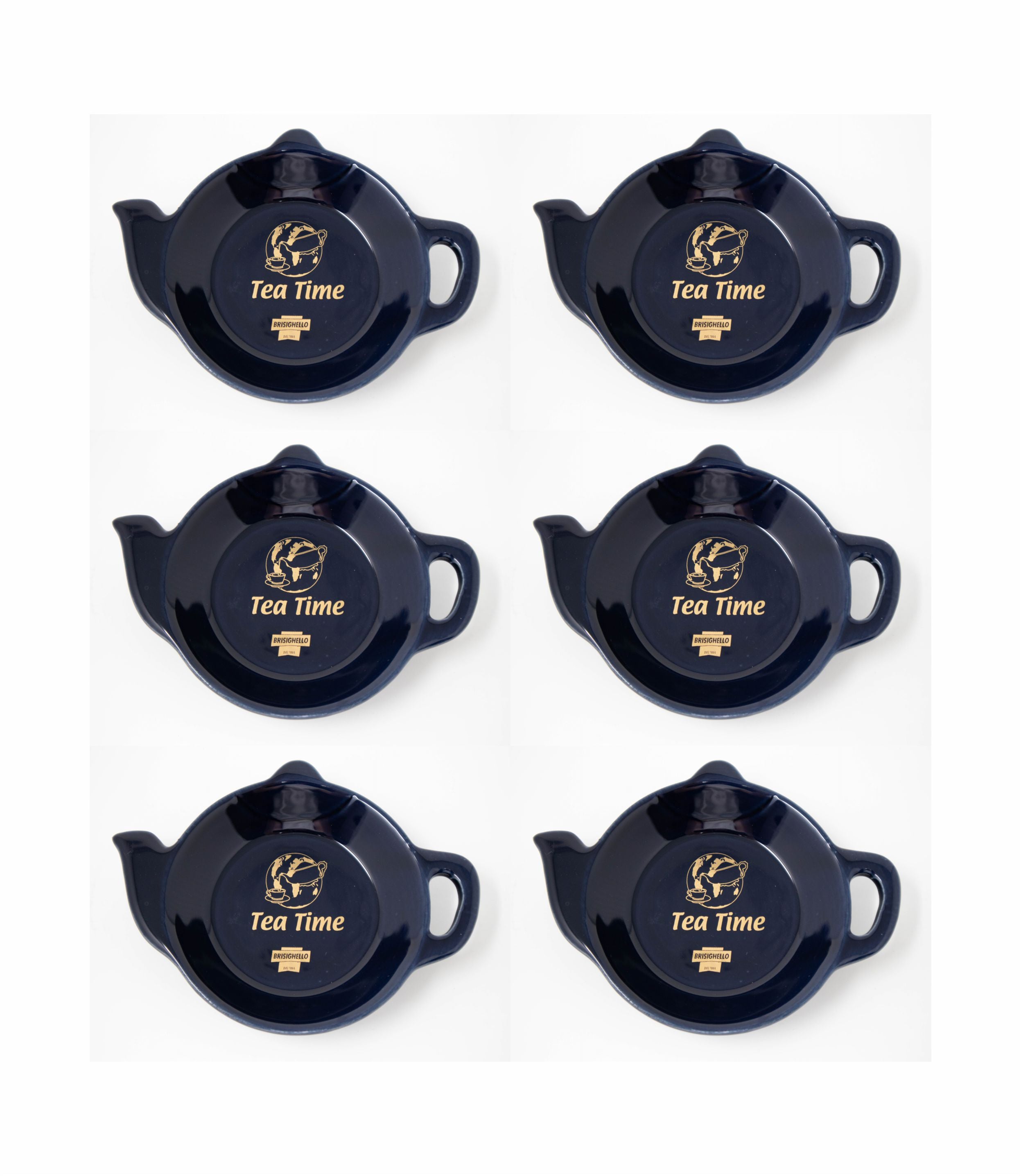 SET 6 TAZZE TEA TIME BLEU